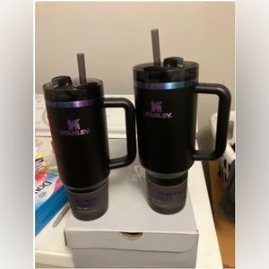 40 oz black chroma Stanley cup